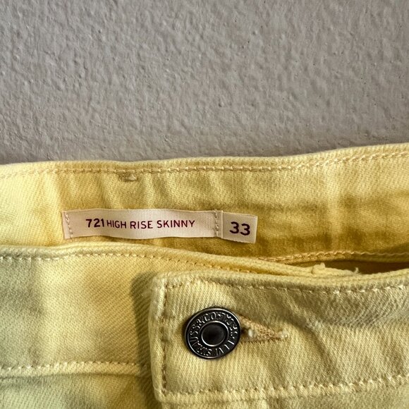 Levi's 721 High Rise Ankle Skinny Jeans - Sz 16\33 (NWT) - Picture 4 of 8